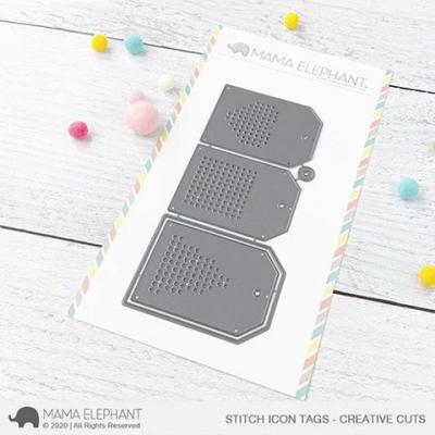 Mama Elephant Creative Cuts - Stitch Icon Tags